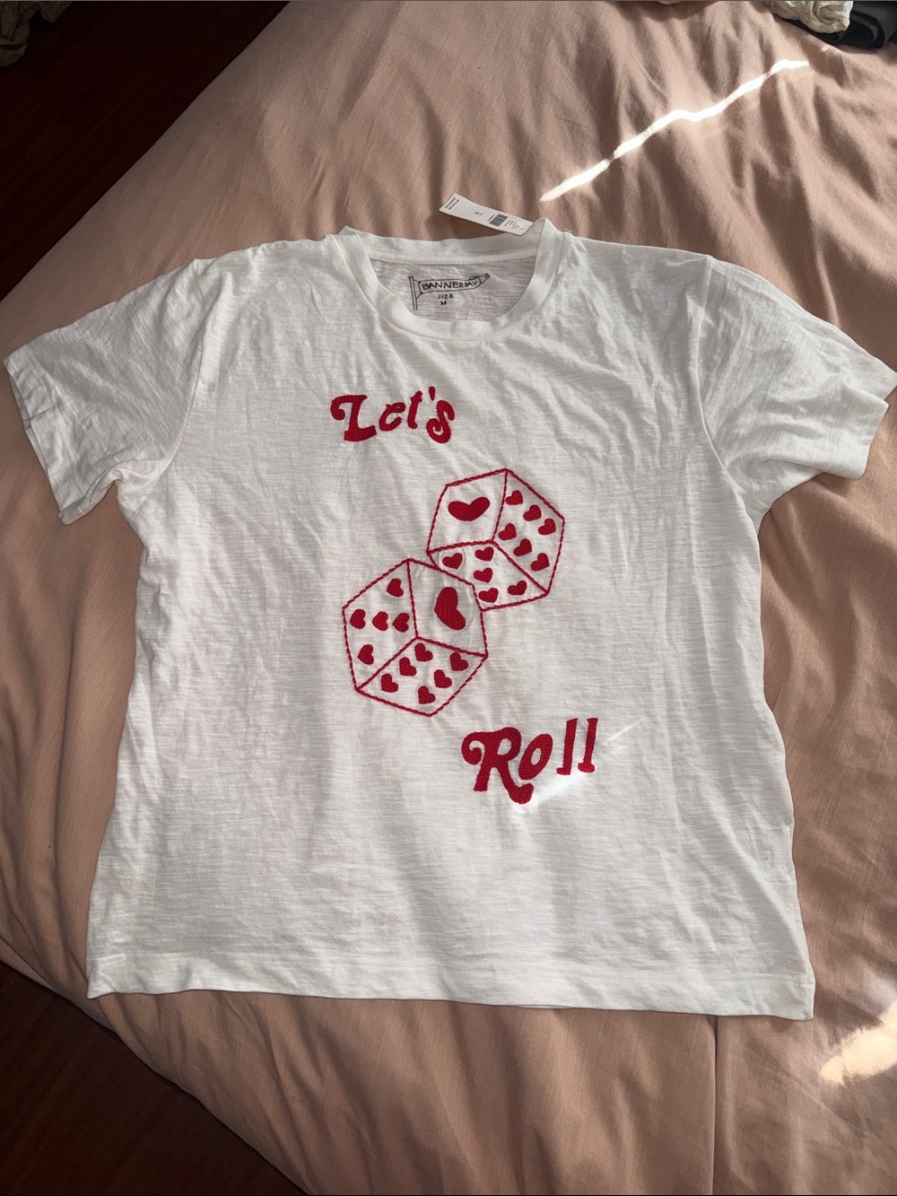 Anthropologie brand BANNER DAY roll the dice shirt - Picture 4 of 9